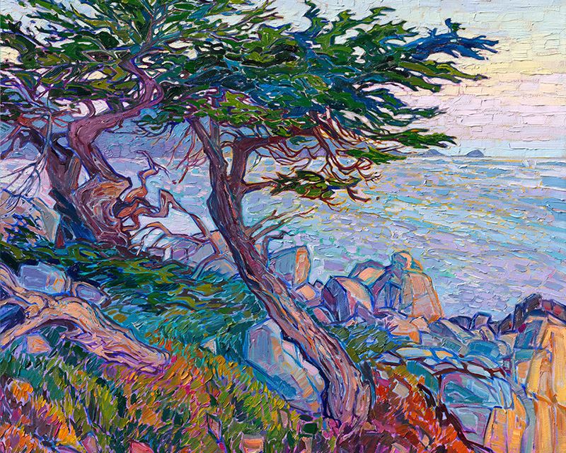 "Cypress Dusk" 16x20 Paper Print